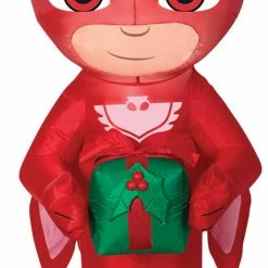 Gemmy Disney Costumes PJ Masks 3.5ft Airblown Owlette Christmas Yard Decoration