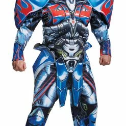 Disguise Transformers Movie 5 Men's Optimus Prime Deluxe Adult Costume & Helmet
