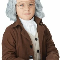 California Costumes Wigs & Beards Benjamin Franklin Wig Child