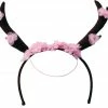 Girls Out Loud Floral Studded Antler Tiara Hats & Headpieces