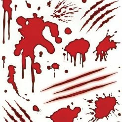 Forum Novelties Decorations & Props Bloody Window Dcor