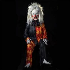 Distortions Decorations & Props Last Laff Creepy Clown Rocking Laughing Prop
