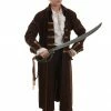 Underwraps Pirate Captain Brown Child Costume Costumes