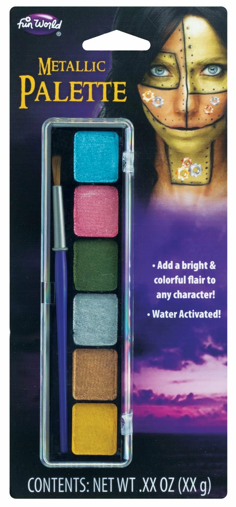 Fun World Water Activated Makeup With Snap Tray 5 Fun World Water Activated Makeup With Snap Tray