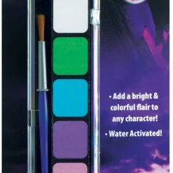 Fun World Water Activated Makeup With Snap Tray 6 Fun World Water Activated Makeup With Snap Tray