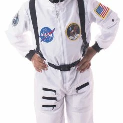 Aeromax Costumes Child's Apollo 11 Astronaut Suit & Cap Official NASA Costume