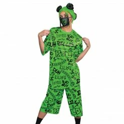 Disguise Costumes Billie Eilish Classic Green Junior Costume