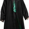 Disguise Harry Potter Slytherin Robe Deluxe Adult Costume Plus Size Costumes