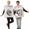Rasta Imposta Washer And Dryer Couples Costume, 2 Costumes