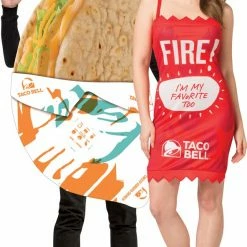 Rasta Imposta Taco Bell Couple Costumes, Gordita-fire Sauce And Taco