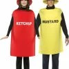 Rasta Imposta Ketchup And Mustard Couple Costume Costumes