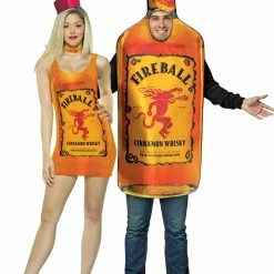 Rasta Imposta Fireball Whiskey Couple Costumes