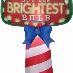 Gemmy National Lampoon's Christmas Vacation 5ft Airblown Sign Clark Griswold Yard Decor