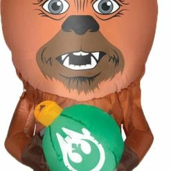 Gemmy Sci-Fi Costumes Star Wars - Chewbacca 3.5ft Airblown Christmas Yard Decoration