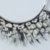 Lacey Wigs Eyelash Leopard Black-white 2 Lacey Wigs Eyelash Leopard Black-white