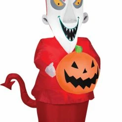 Gemmy Nightmare Before Christmas Lock 3.5ft Airblown Yard Decoration Decorations & Props