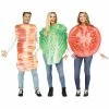 Fun World 3 BLT Bacon Lettuce Tomato Adult Group Costumes