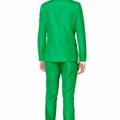 Suitmeister Solid Bright Green Men's Suit Suits & Blazers