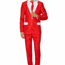 Suitmeister Suits & Blazers Santa Claus Patterned Men's Suit