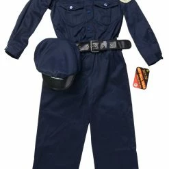 Aeromax Costumes Police Officer Suit With Realistic Costume & Hat Child 4-6