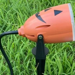 Gemmy Outdoor LED Halloween Spotlight - Purple Decorations & Props