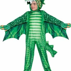 Underwraps Child & Toddler Green Dragon Costume Costumes