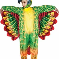 Underwraps Costumes Toddler & Child Green Parrot Costume