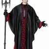 California Costumes Men's Black Mass Priest Costume