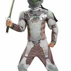 Disguise Boy's Genji Classic Muscle Child Costume - Overwatch Costumes