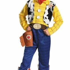Disguise Boy's Woody Deluxe Child Costume Toy Story Costumes