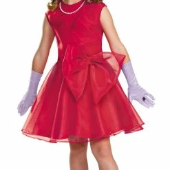 Disguise The Muppets Girl's Miss Piggy Classic Child Costume Red Dress