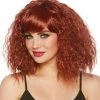 Dreamgirl Auburn Mid-length Beach Wave Women's Wig Wigs & Beards