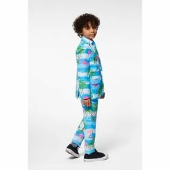 OppoSuits Flaminguy Boy's Flamingo Patterned Suit