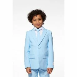 OppoSuits Cool Blue Boy's Light Blue Suit