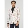 OppoSuits Hohoholly Vintage Men's Christmas Patterned Blazer Suits & Blazers