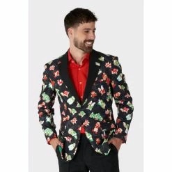 OppoSuits Super Mario Bros Officially Licensed Mens Blazer Suits & Blazers