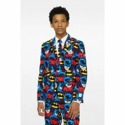 OppoSuits The Dark Knight Offically Licensed Batman Teen Boys Suit