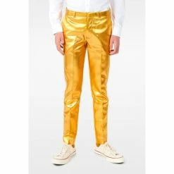OppoSuits Groovy Gold Teen Boys Suit