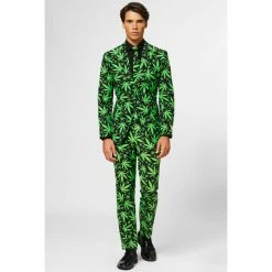 OppoSuits Cannaboss Marijuana Patterned Men's Suit