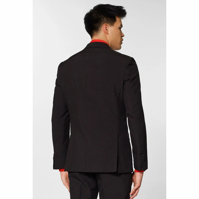 OppoSuits Black Knight Men's Black Suit Suits & Blazers