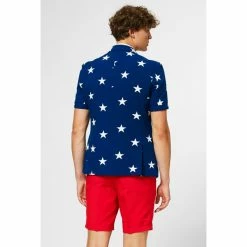 OppoSuits Stars And Stripes USA Flag Independence Day Men's Summer Suit 4th July