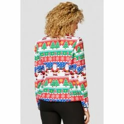 OppoSuits Suits & Blazers Snazzy Santa Women's Christmas Blazer