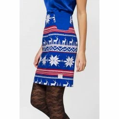 OppoSuits Suits & Blazers Miss Rudolph Women's Patterned Christmas Suit