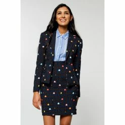 OppoSuits Madam Pac-Man™ Women's Retro Video Game Patterned Suit