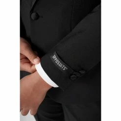 OppoSuits Jet Set Black Boy's Party Tuxedo
